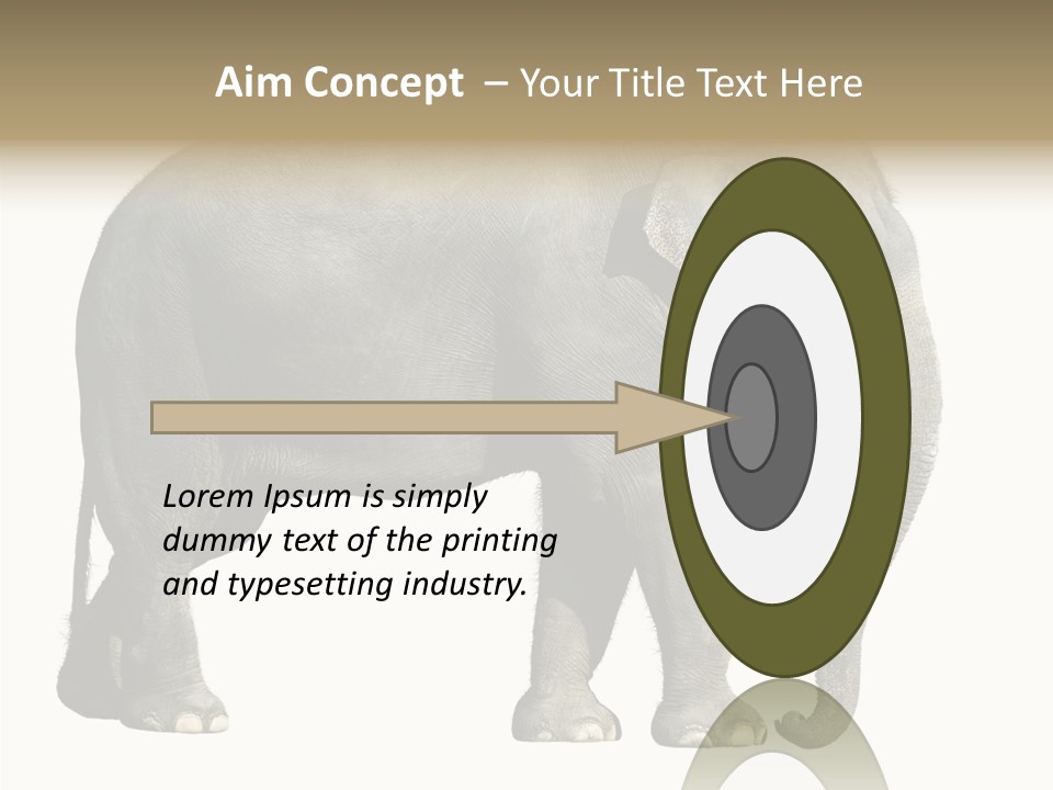 Travel Portrait Strong PowerPoint Template