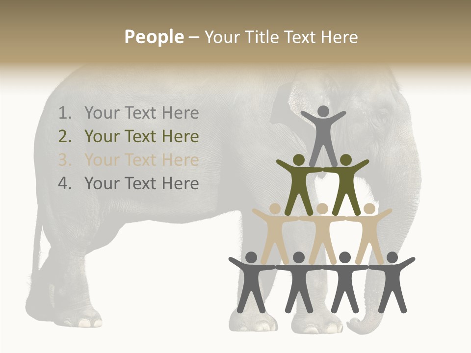 Travel Portrait Strong PowerPoint Template