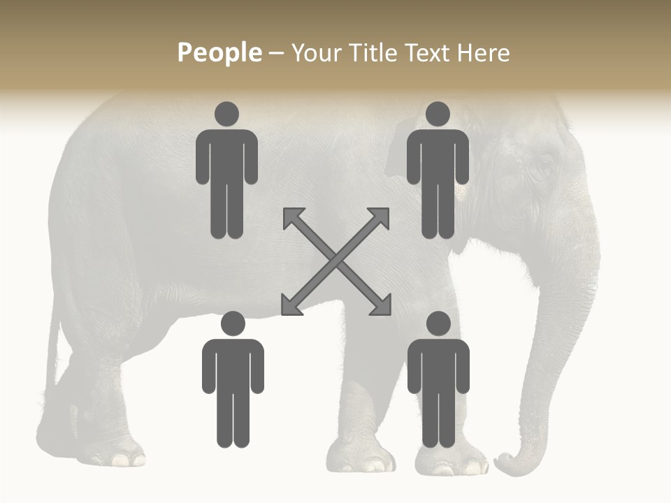 Travel Portrait Strong PowerPoint Template