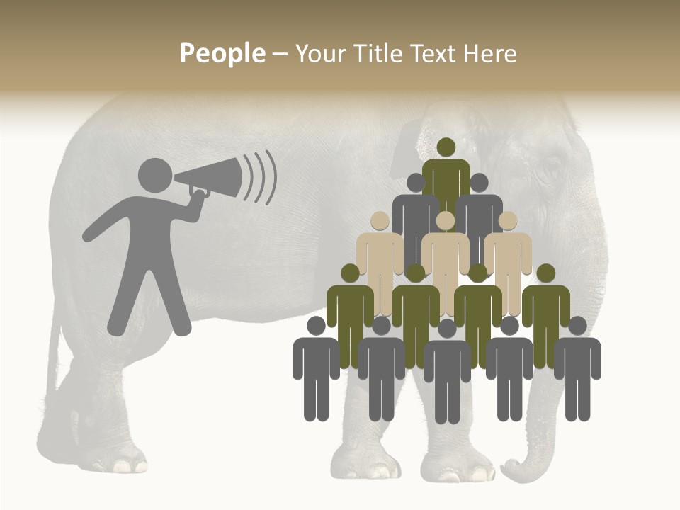 Travel Portrait Strong PowerPoint Template