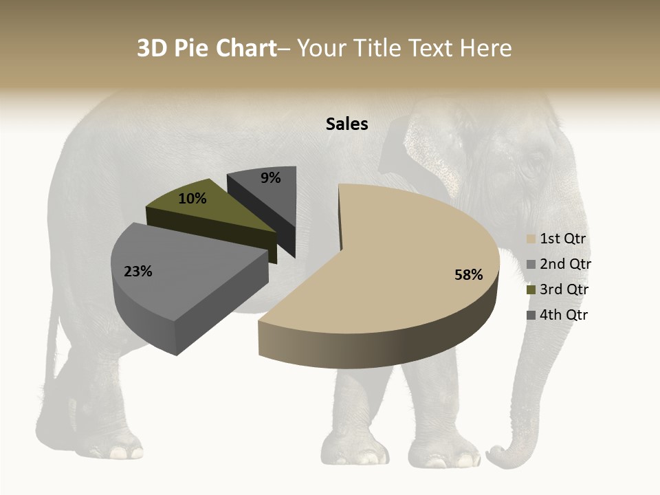 Travel Portrait Strong PowerPoint Template
