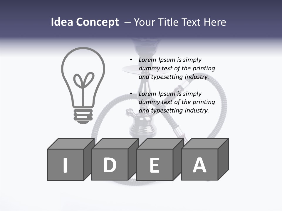 Drugs Intoxicated Persian PowerPoint Template