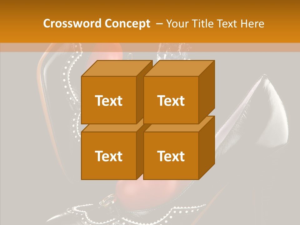 Poured Glamour Splash PowerPoint Template