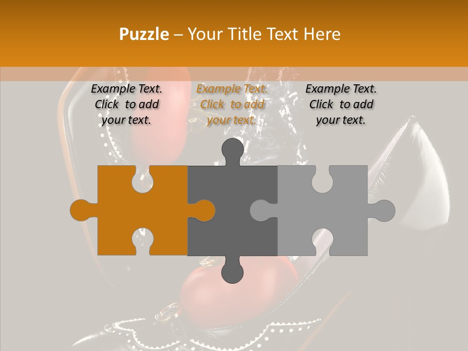 Poured Glamour Splash PowerPoint Template