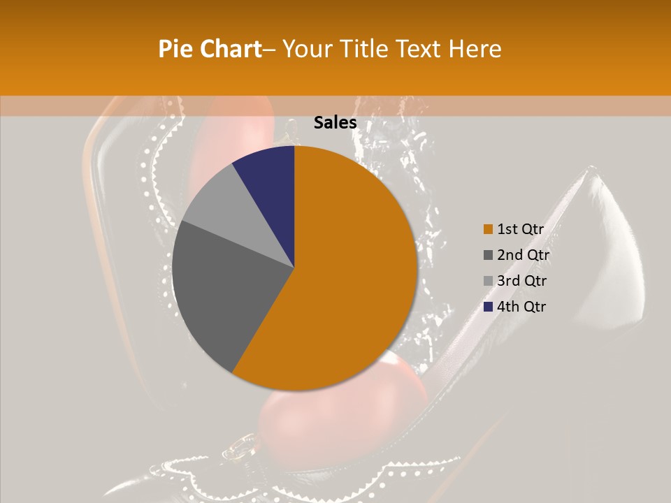 Poured Glamour Splash PowerPoint Template