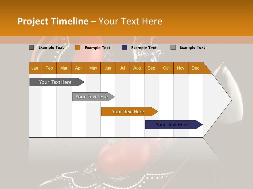 Poured Glamour Splash PowerPoint Template