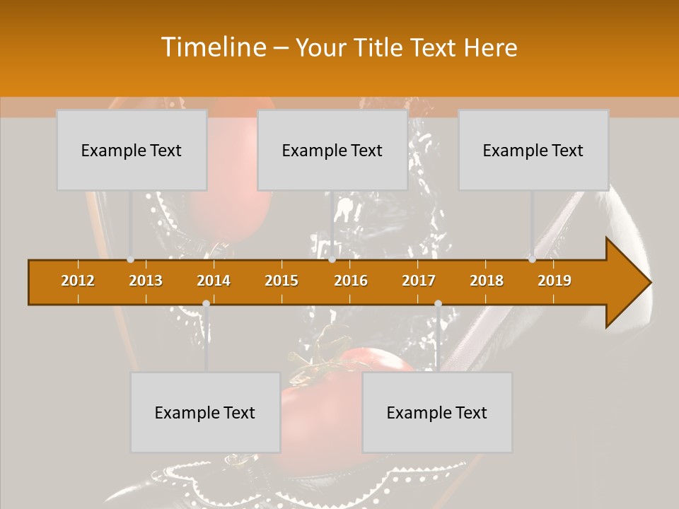 Poured Glamour Splash PowerPoint Template