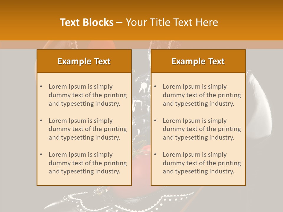 Poured Glamour Splash PowerPoint Template
