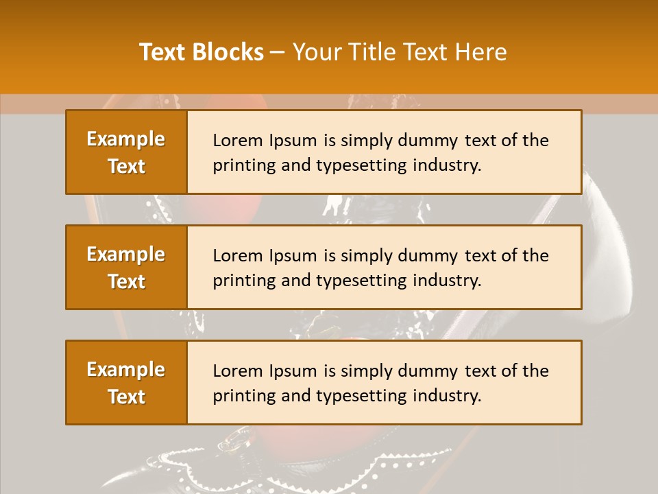 Poured Glamour Splash PowerPoint Template