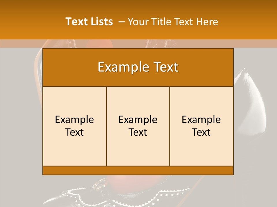 Poured Glamour Splash PowerPoint Template