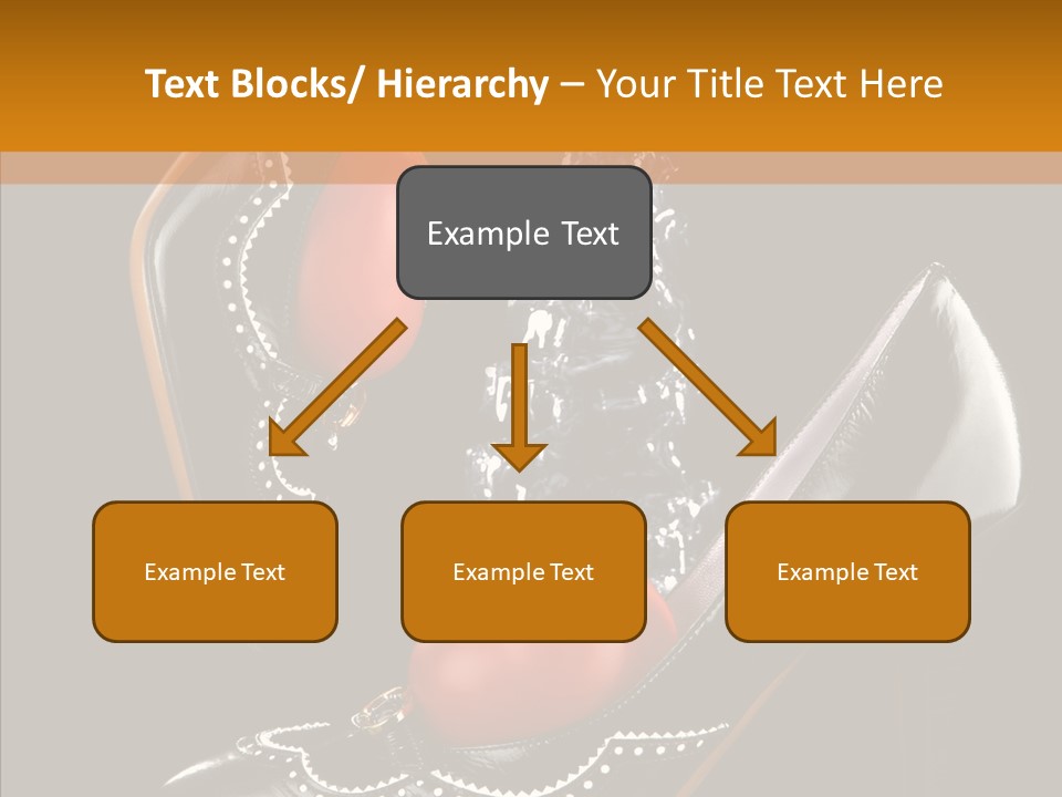 Poured Glamour Splash PowerPoint Template