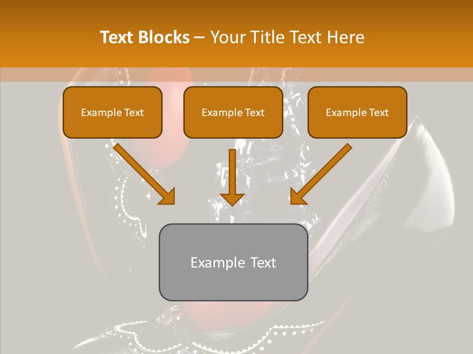 Poured Glamour Splash PowerPoint Template