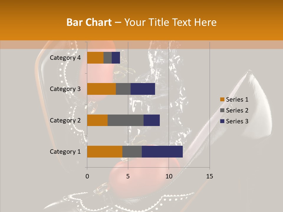 Poured Glamour Splash PowerPoint Template