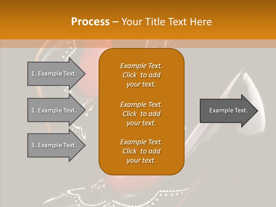 Poured Glamour Splash PowerPoint Template