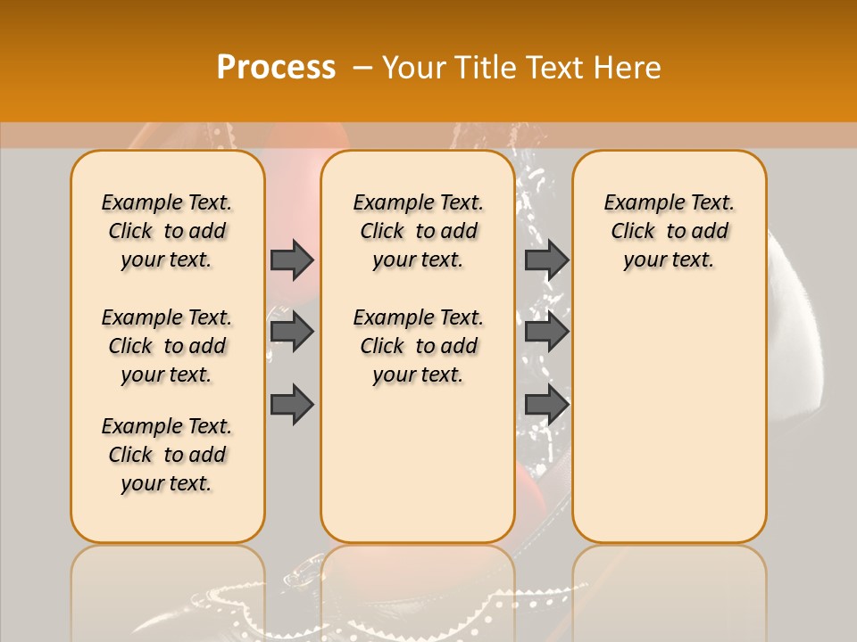 Poured Glamour Splash PowerPoint Template