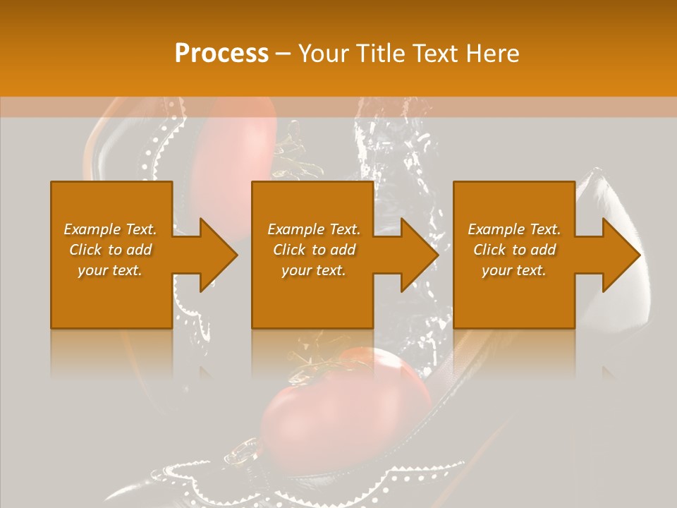 Poured Glamour Splash PowerPoint Template