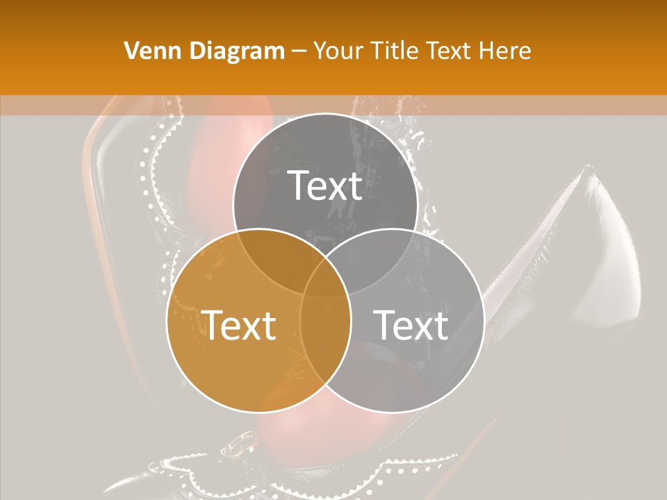 Poured Glamour Splash PowerPoint Template