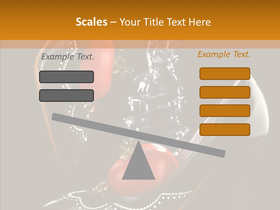 Poured Glamour Splash PowerPoint Template