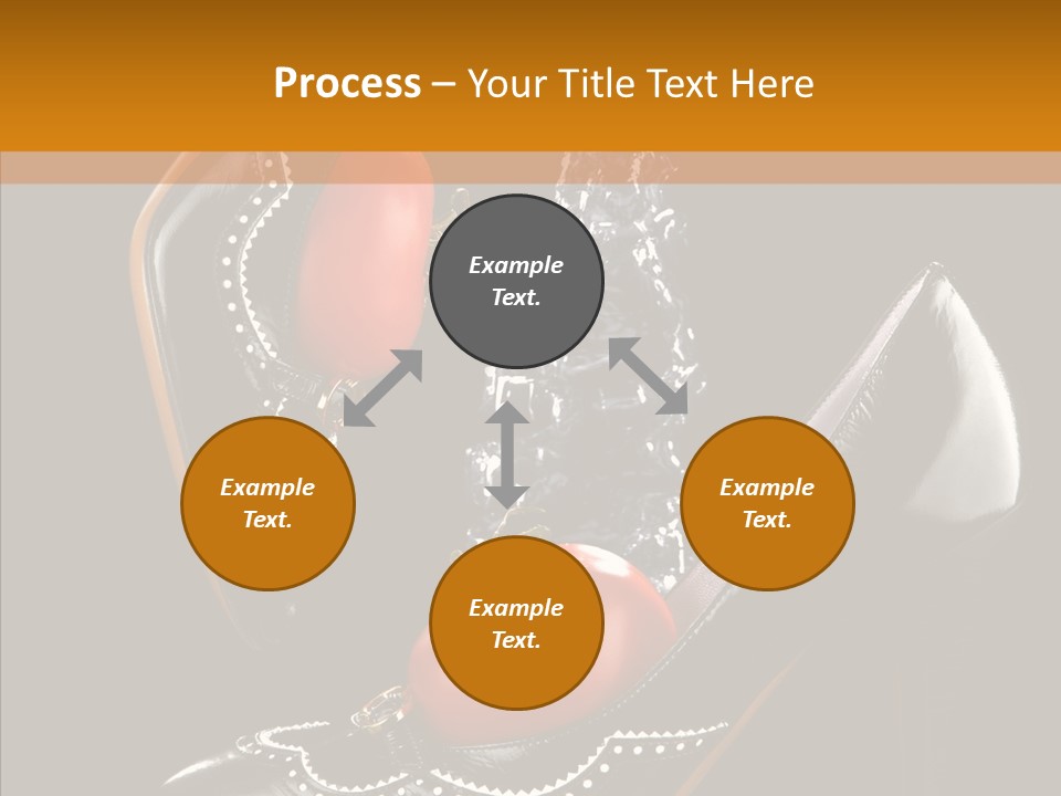 Poured Glamour Splash PowerPoint Template