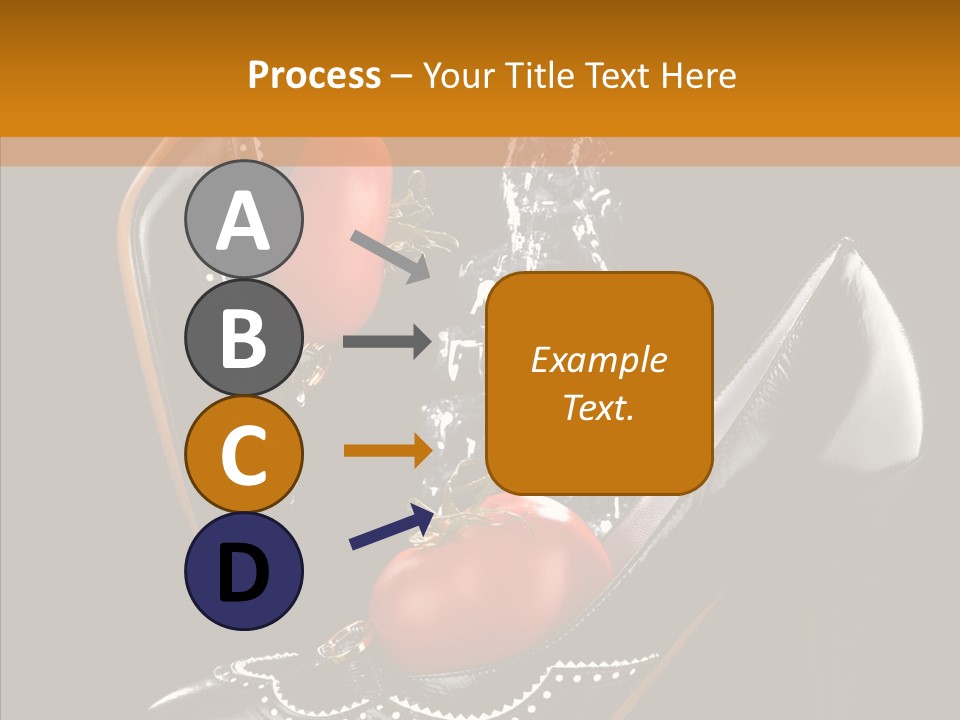 Poured Glamour Splash PowerPoint Template