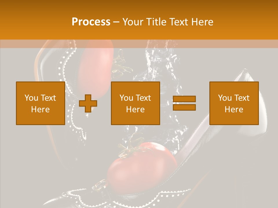 Poured Glamour Splash PowerPoint Template