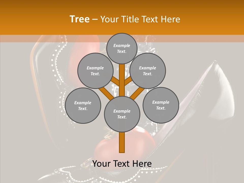 Poured Glamour Splash PowerPoint Template