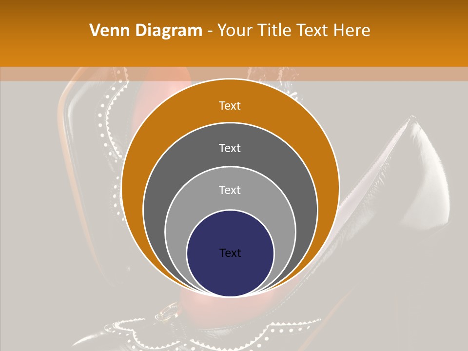 Poured Glamour Splash PowerPoint Template