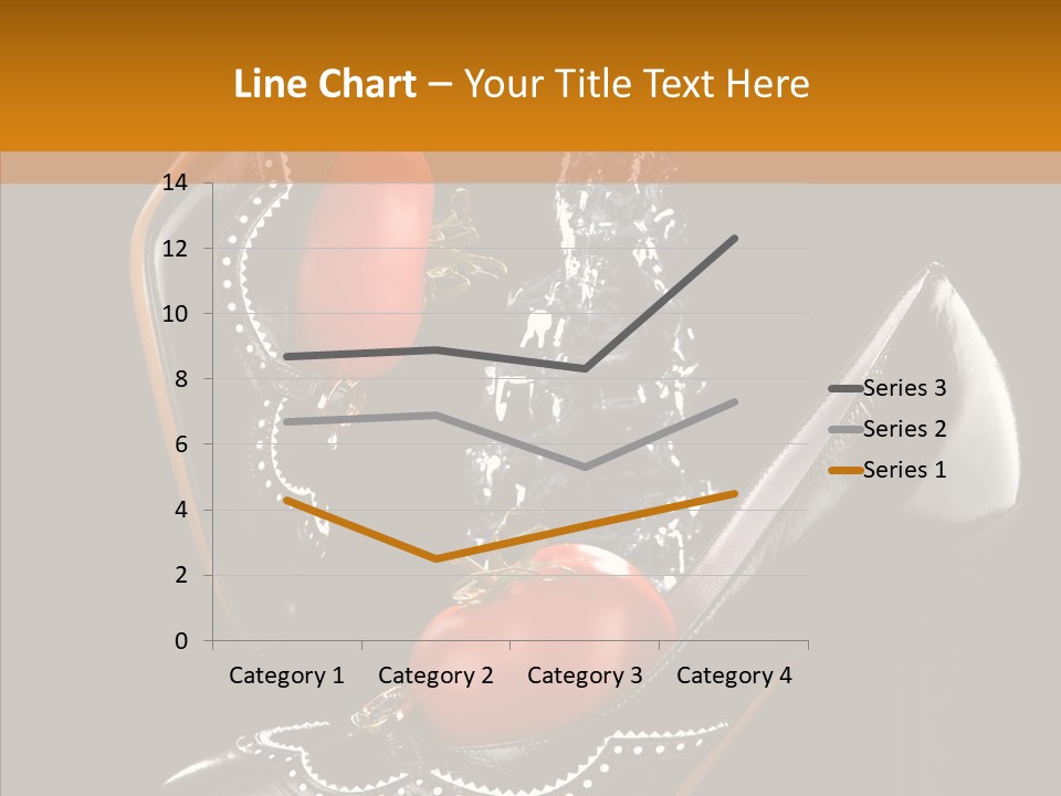 Poured Glamour Splash PowerPoint Template
