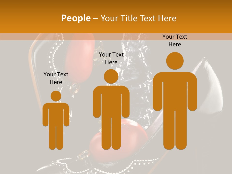 Poured Glamour Splash PowerPoint Template