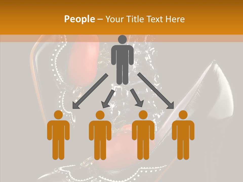 Poured Glamour Splash PowerPoint Template