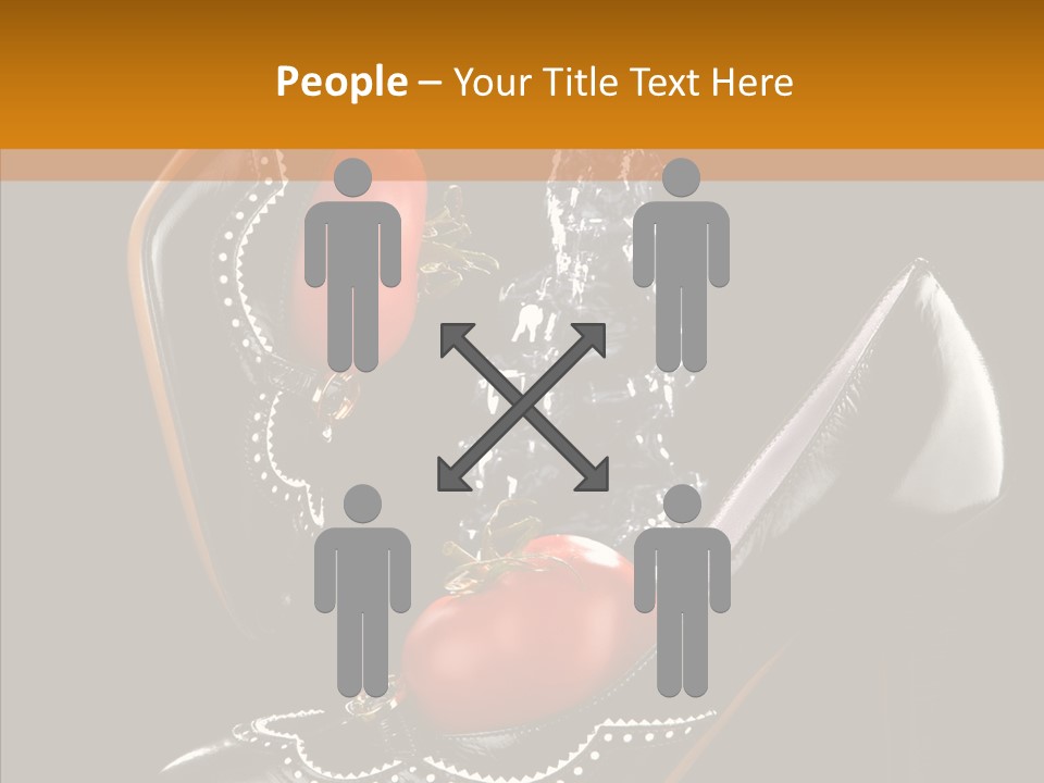 Poured Glamour Splash PowerPoint Template