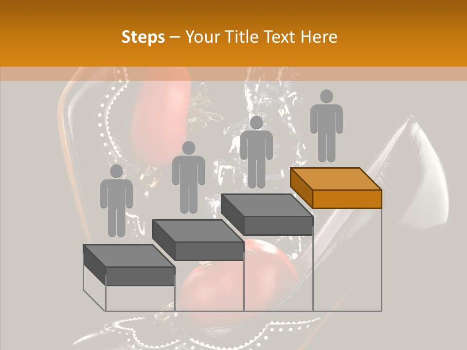 Poured Glamour Splash PowerPoint Template