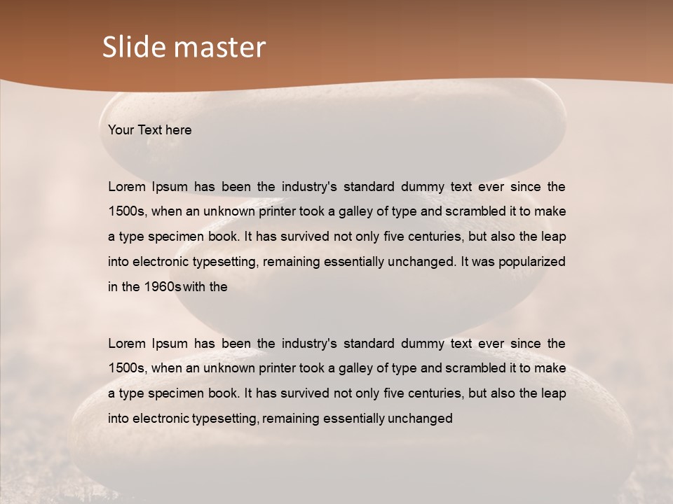 Brown Hygiene Treatment PowerPoint Template