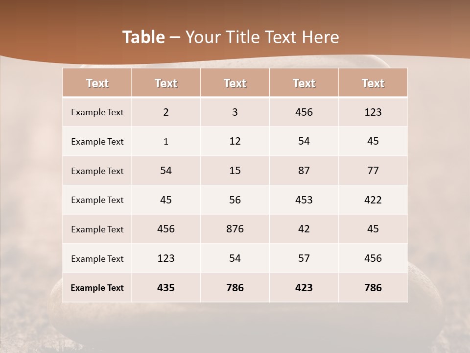 Brown Hygiene Treatment PowerPoint Template