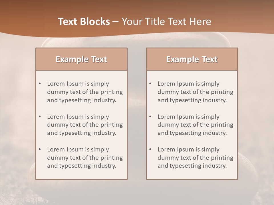 Brown Hygiene Treatment PowerPoint Template