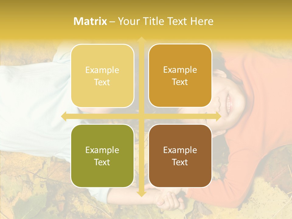 Beautiful Sisters Playful PowerPoint Template