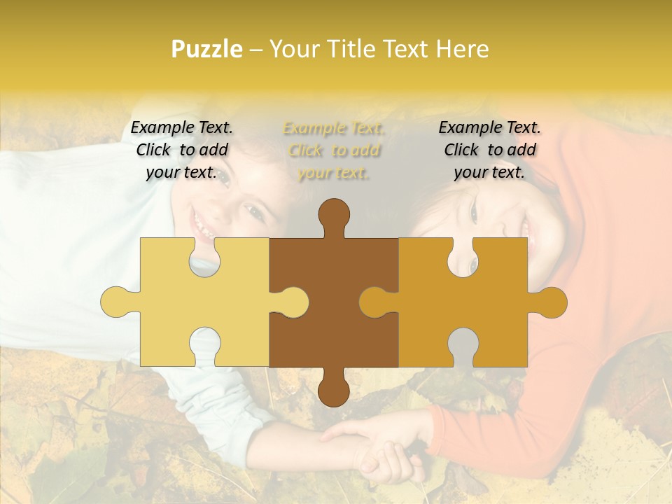 Beautiful Sisters Playful PowerPoint Template