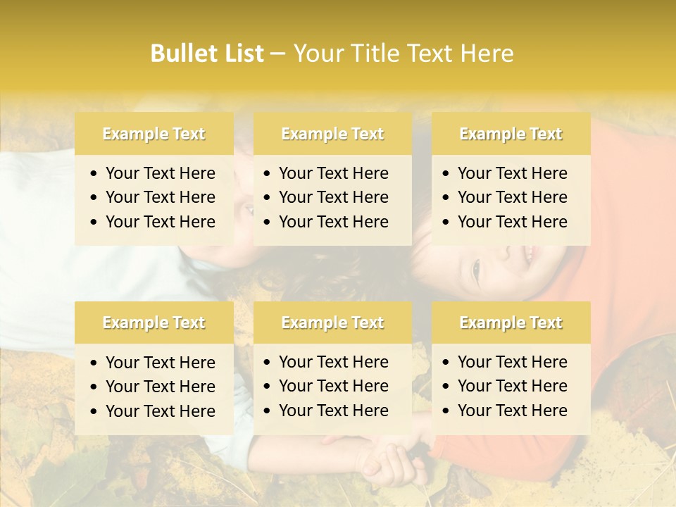 Beautiful Sisters Playful PowerPoint Template