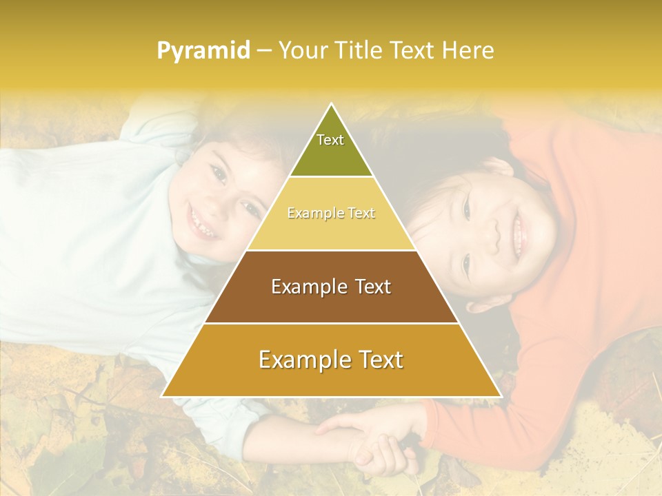 Beautiful Sisters Playful PowerPoint Template