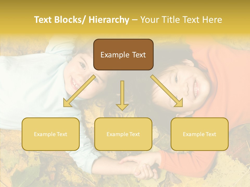 Beautiful Sisters Playful PowerPoint Template