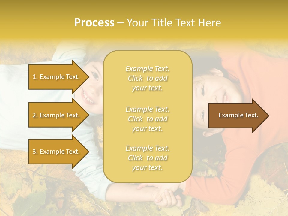 Beautiful Sisters Playful PowerPoint Template