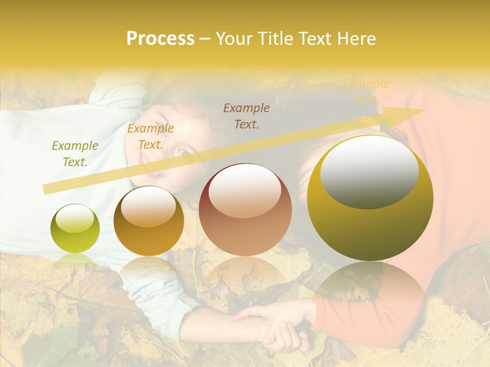 Beautiful Sisters Playful PowerPoint Template