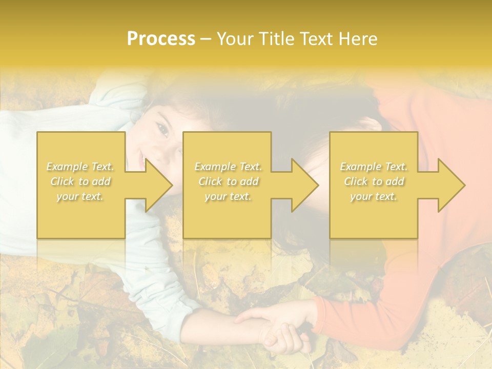 Beautiful Sisters Playful PowerPoint Template