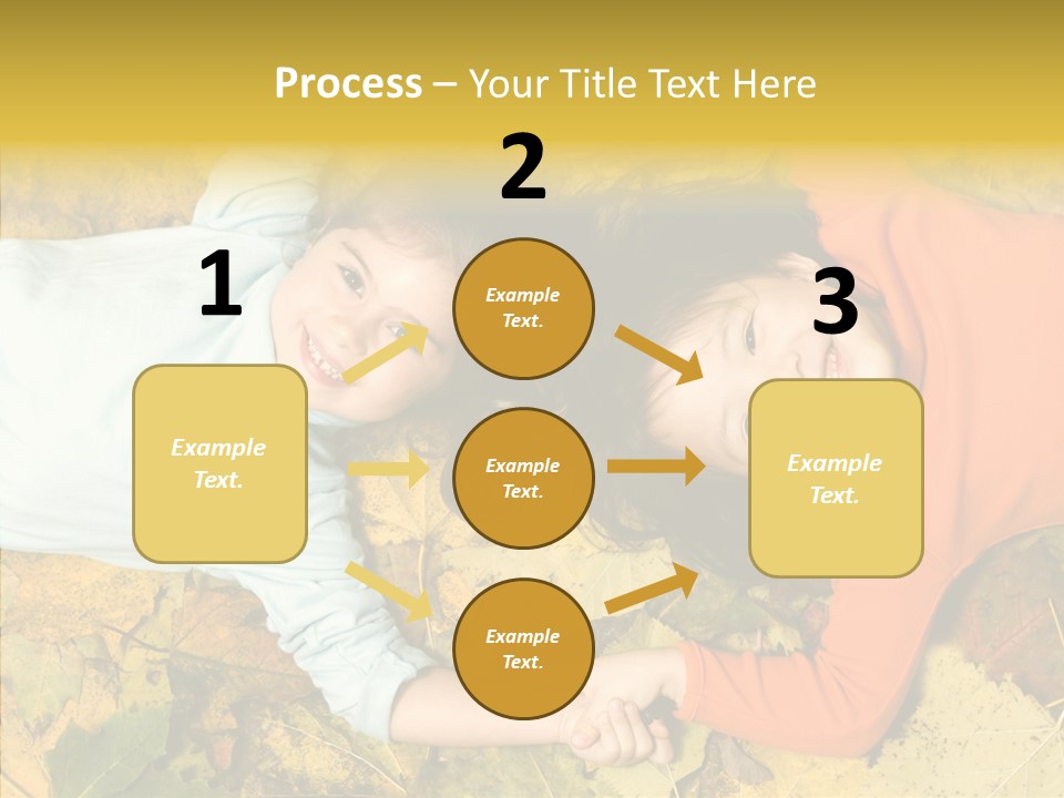 Beautiful Sisters Playful PowerPoint Template