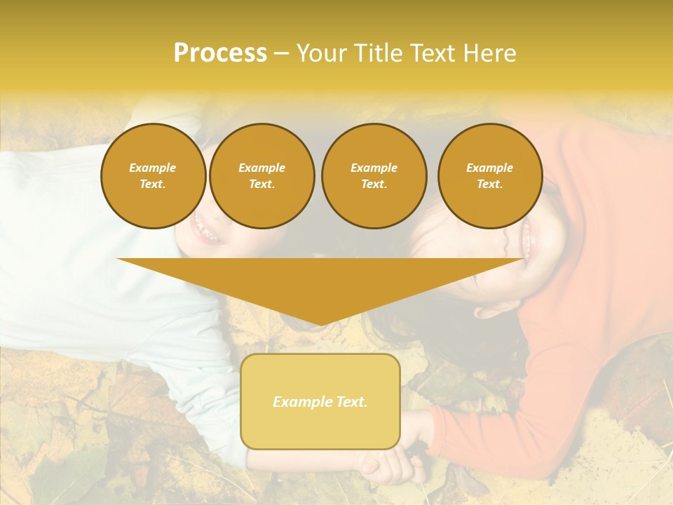 Beautiful Sisters Playful PowerPoint Template