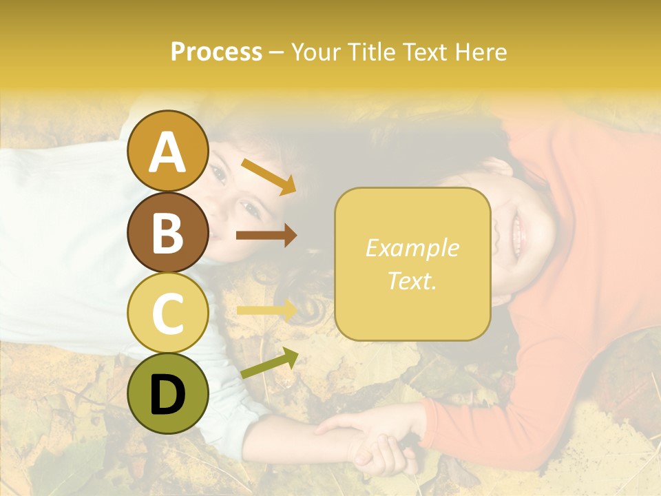 Beautiful Sisters Playful PowerPoint Template