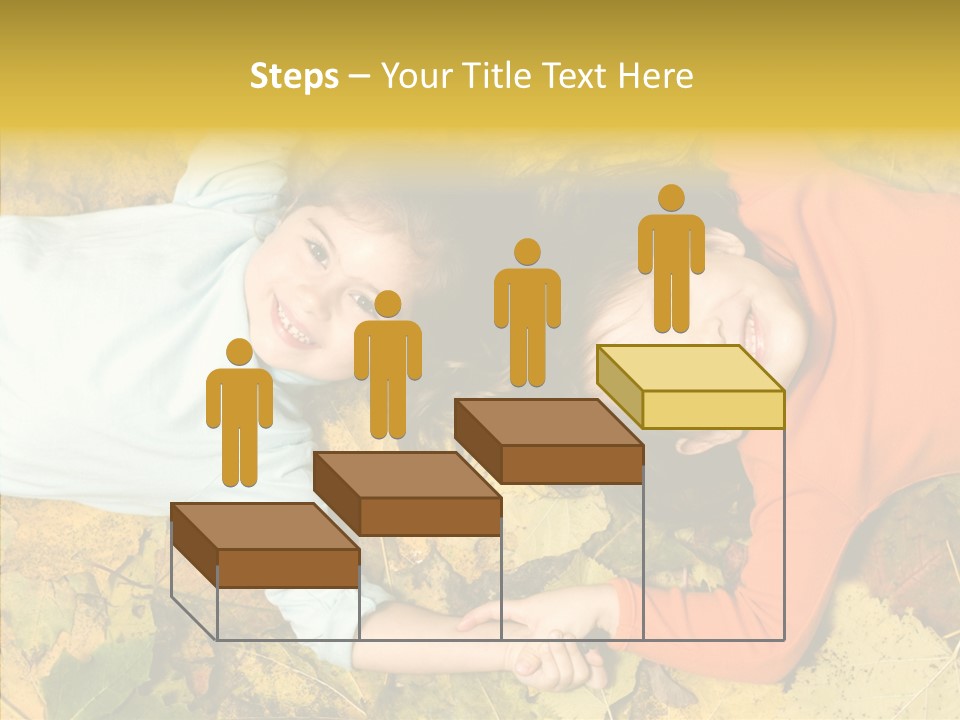 Beautiful Sisters Playful PowerPoint Template