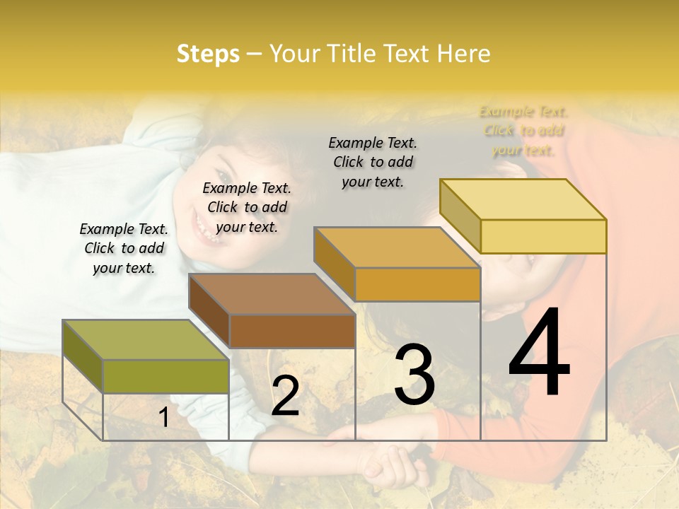 Beautiful Sisters Playful PowerPoint Template