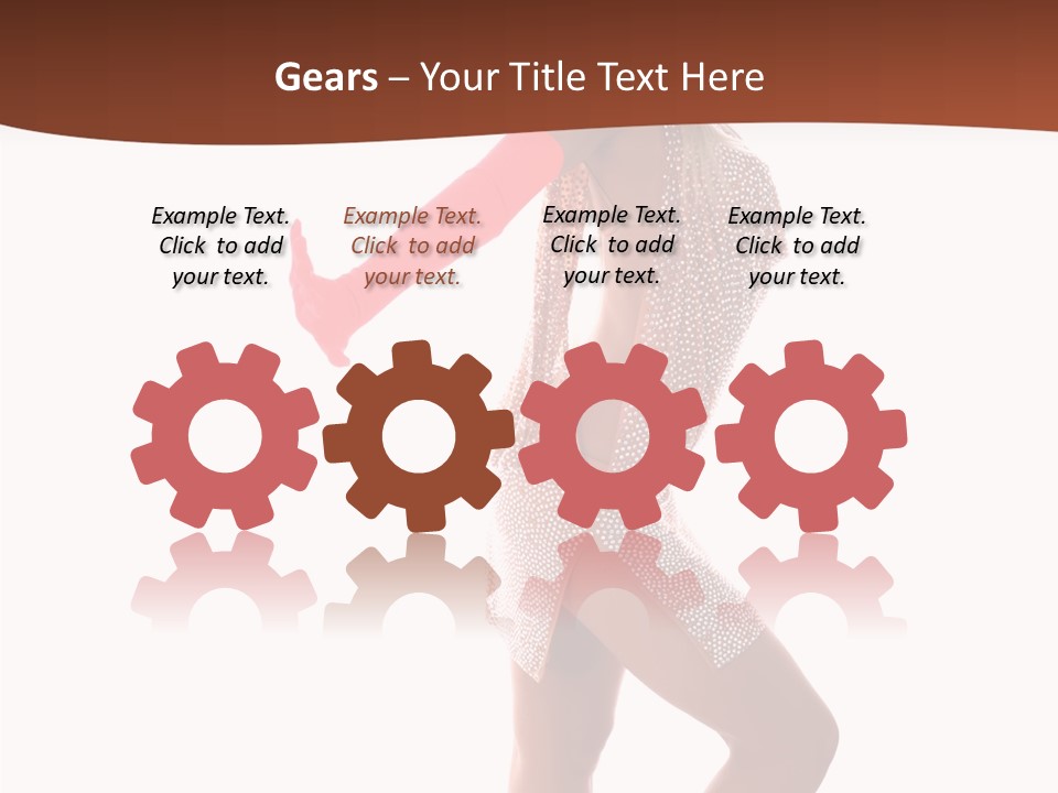 Group Itting Toon PowerPoint Template