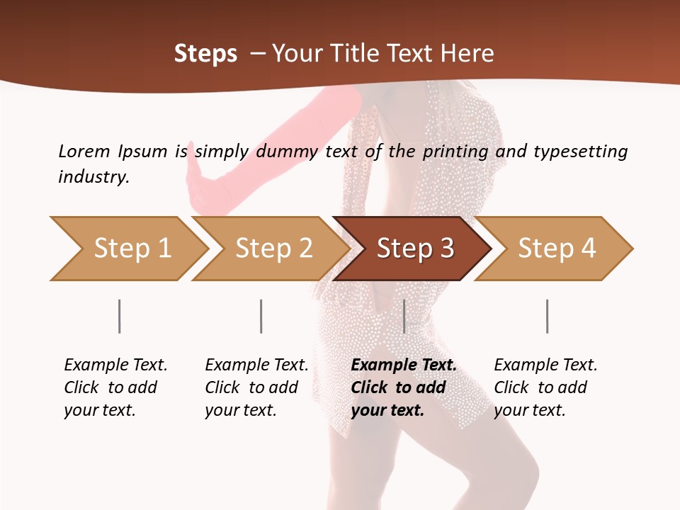 Group Itting Toon PowerPoint Template